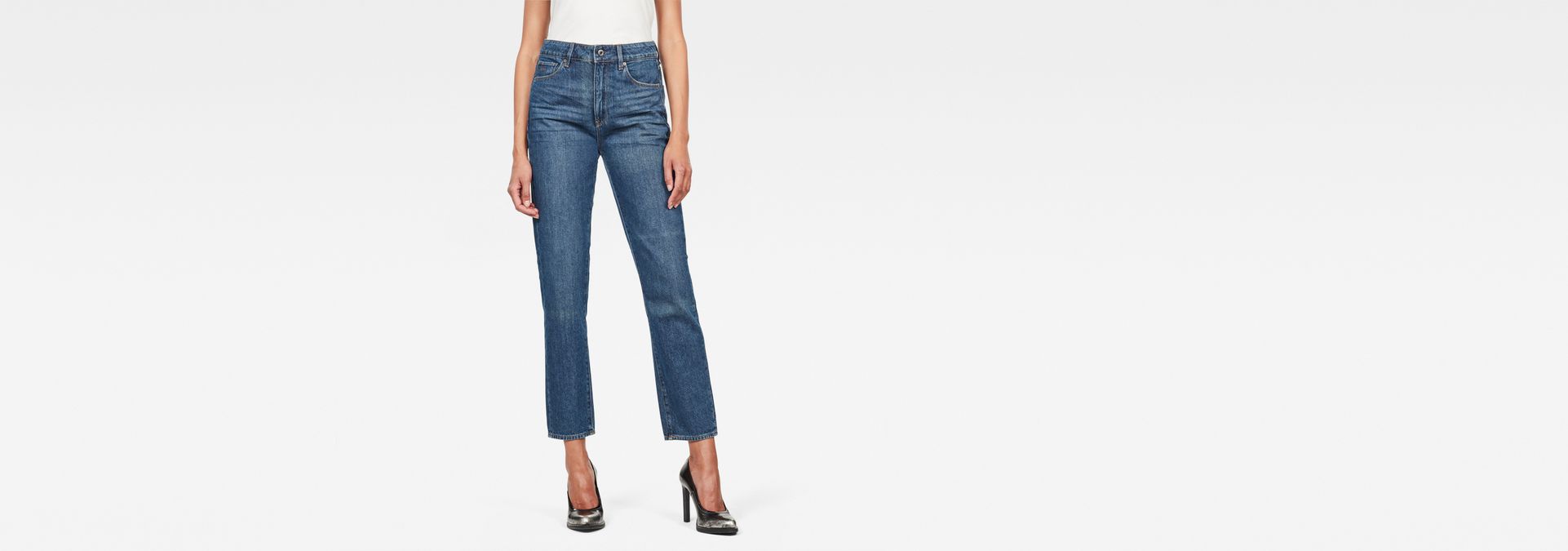 3301 High Straight 90's Ankle Jeans | G 