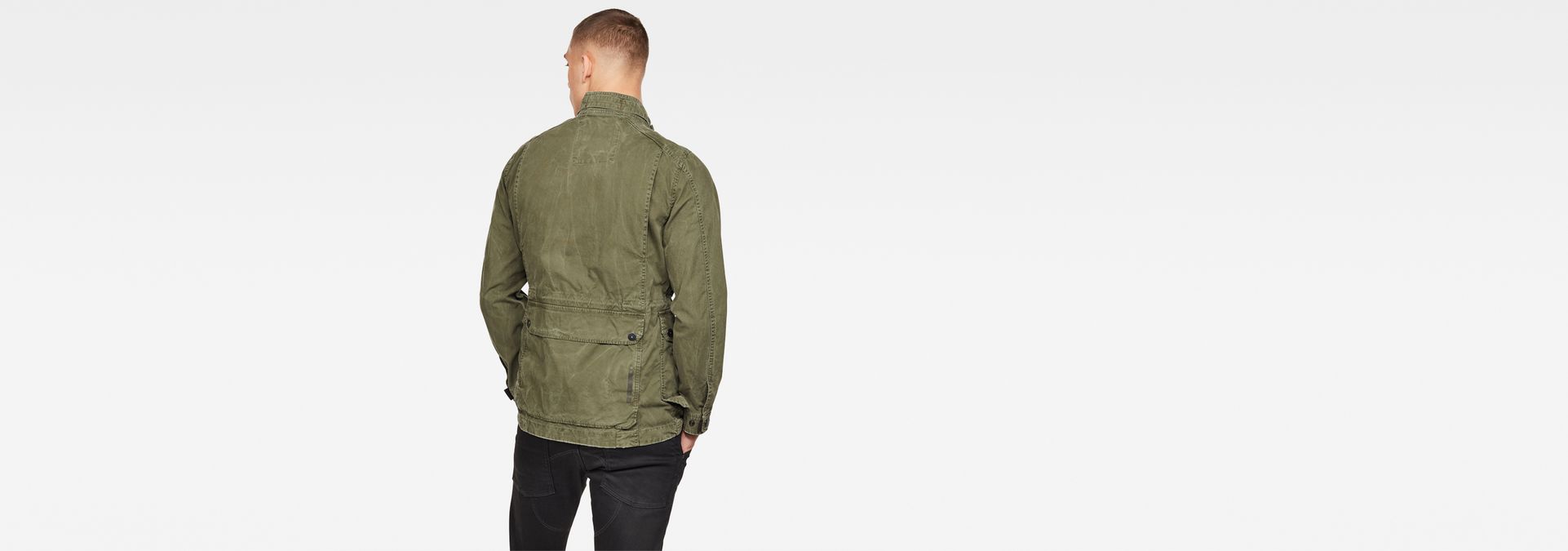 Back Pocket Field Jacket | Green | G-Star RAW®