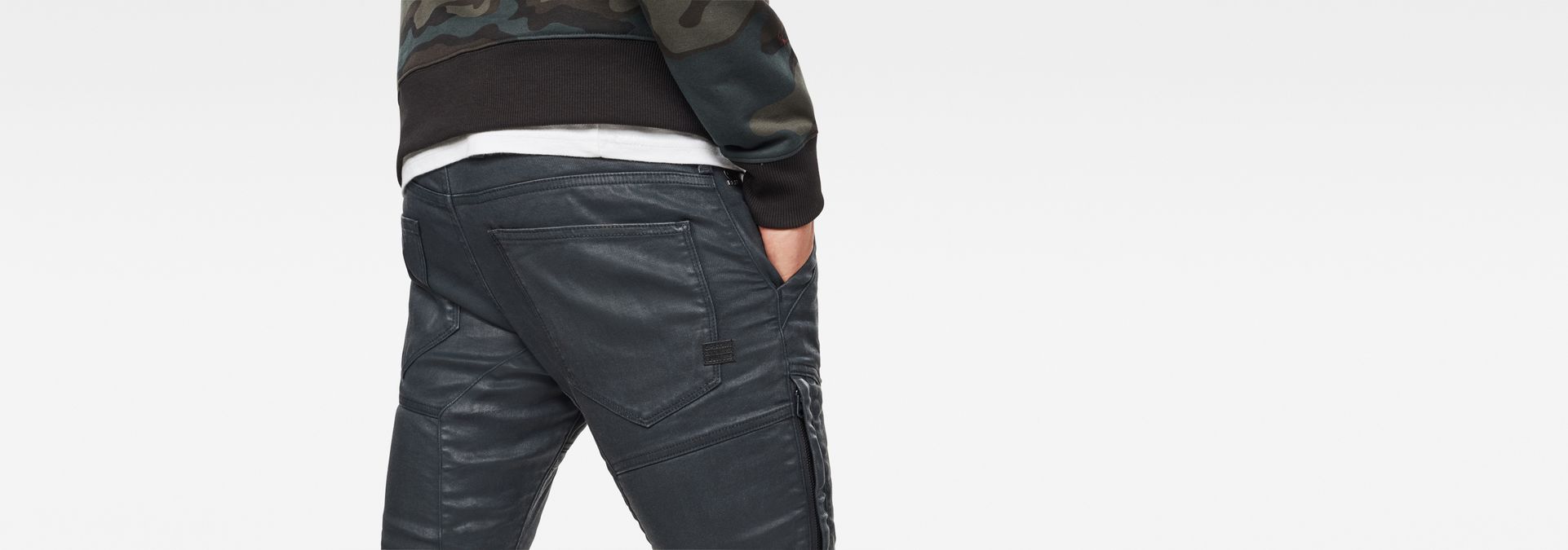 Rackam 3D Skinny Jeans | ブラック | G-Star RAW®