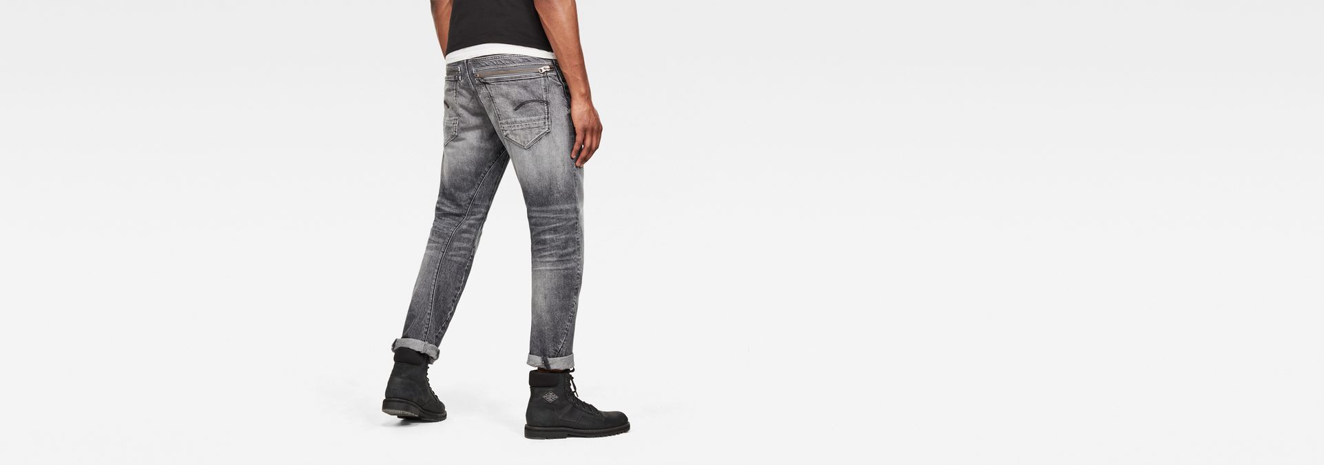 Tobog 3D Relaxed Tapered Jeans | Grey | G-Star RAW®