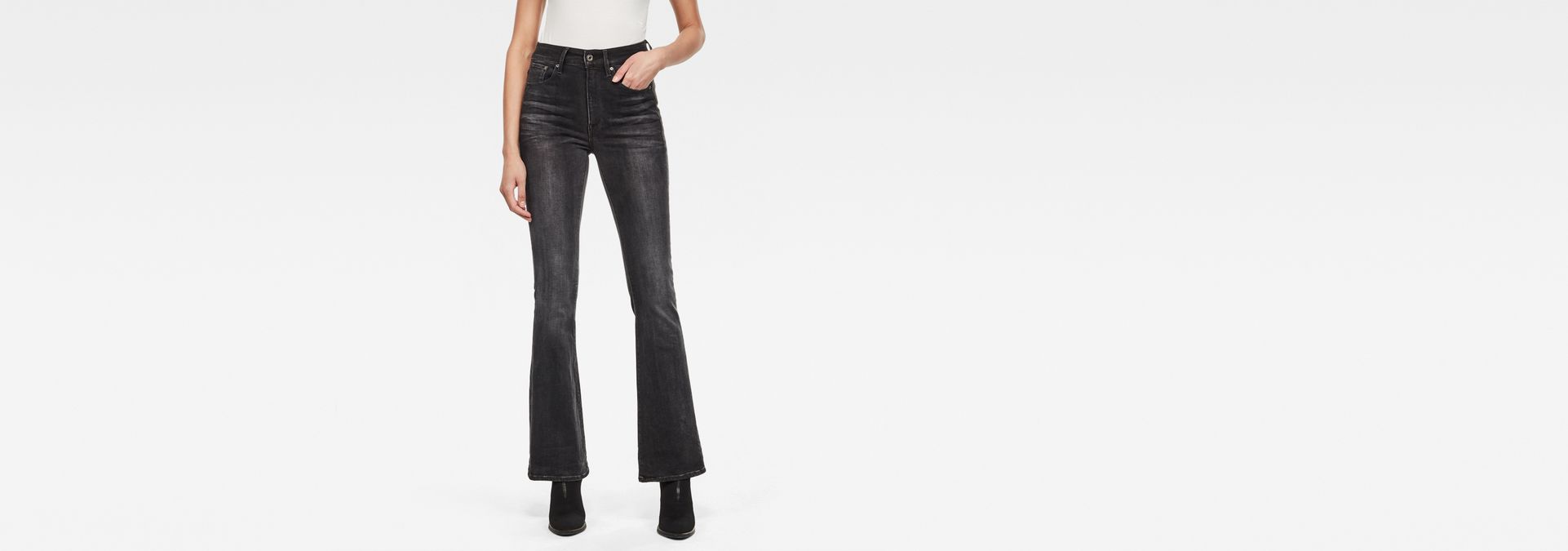 flared jeans g star