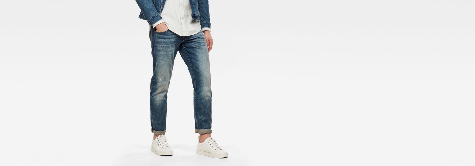 max radar straight tapered jeans