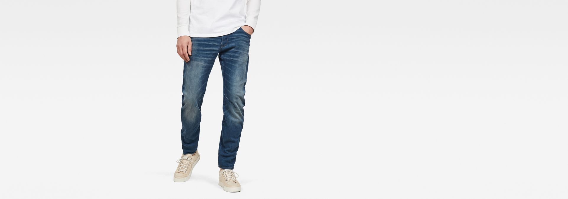 Signaal Reclame Enten Arc 3D Slim Jeans | Medium blue | G-Star RAW®