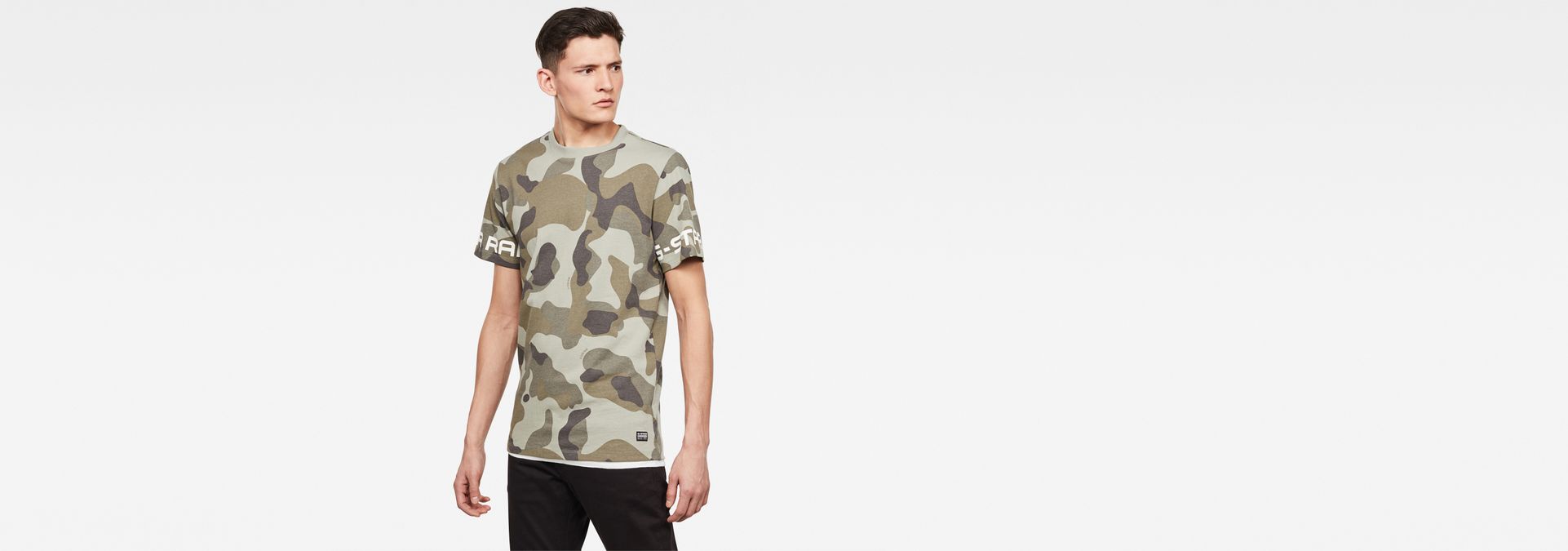 g star camo t shirt