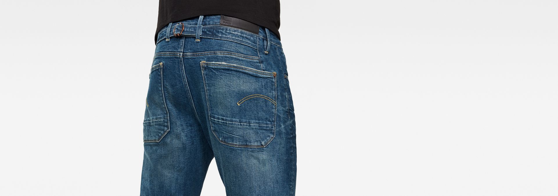 Loic Relaxed Tapered Jeans | Medium blue | G-Star RAW®