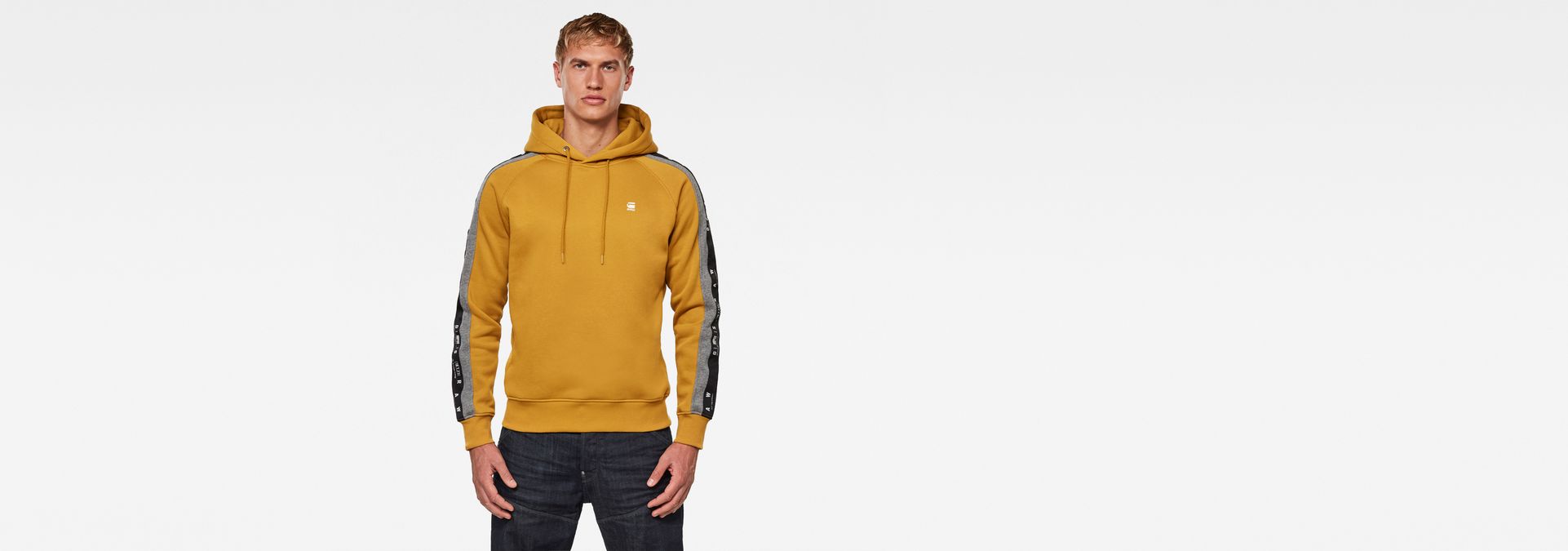 g star yellow hoodie