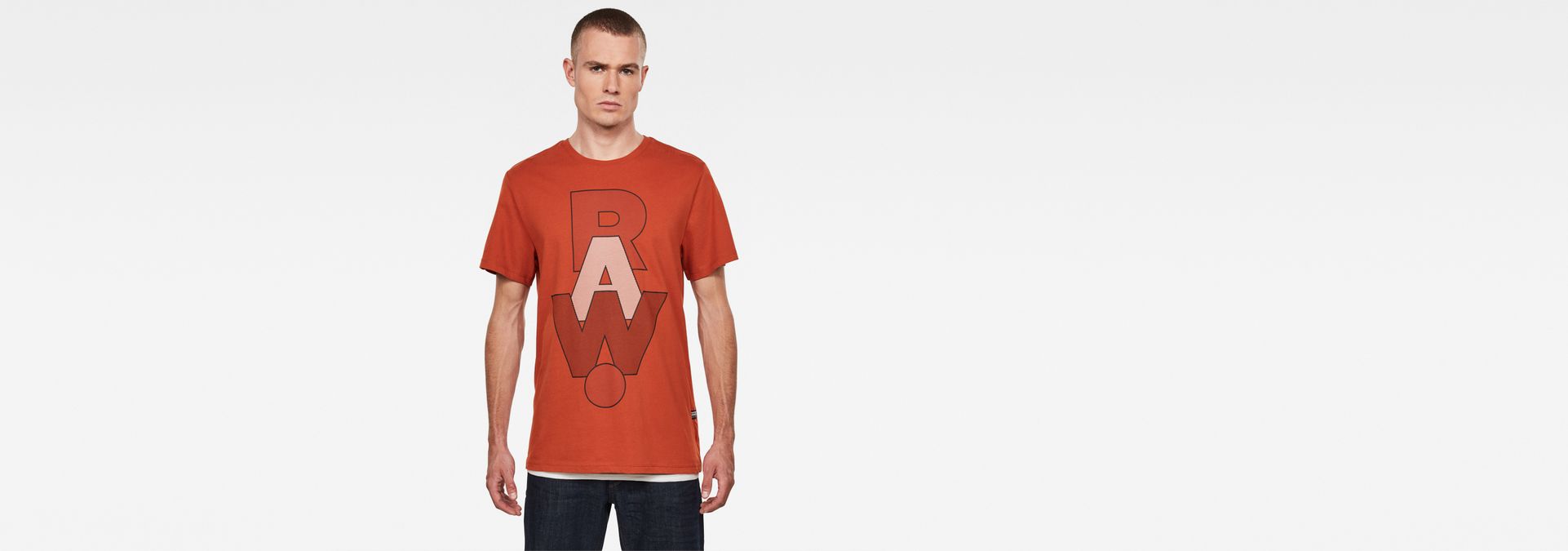 RAW. Graphic T-Shirt | Orange | G-Star RAW®