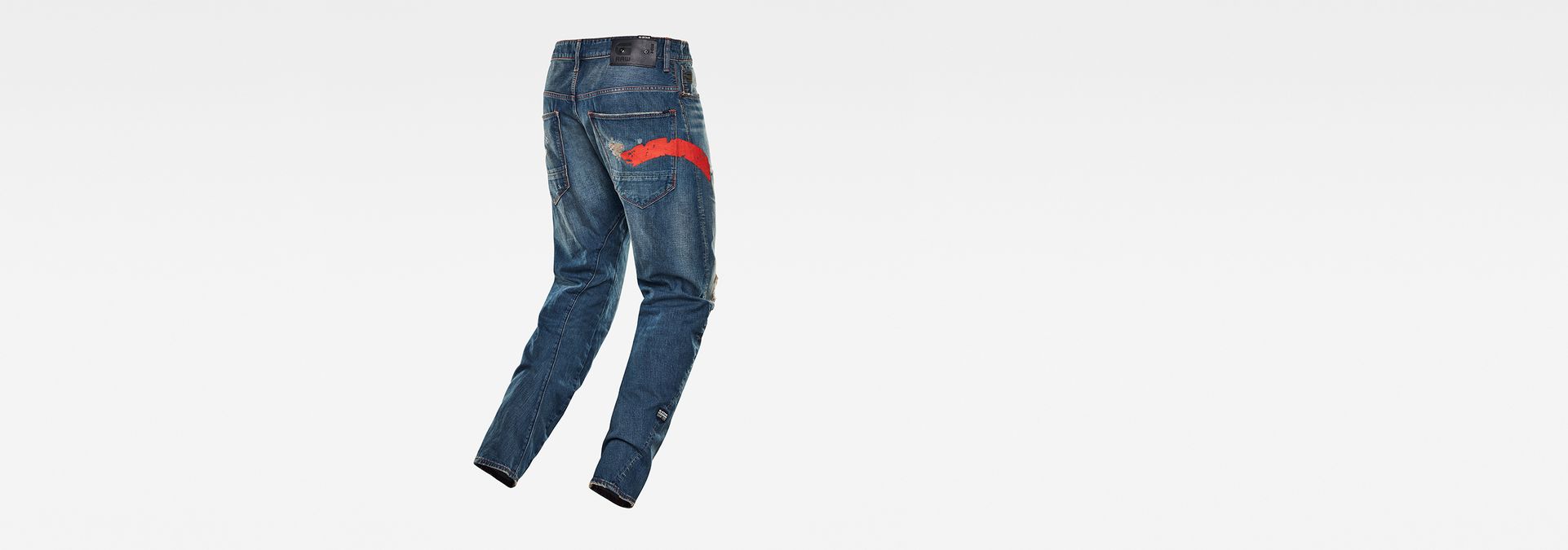 E Arc 3D Relaxed Tapered Jeans | ミディアムブルー | G-Star RAW®