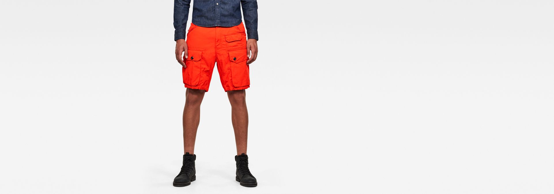 Steen waarde Illustreren Jungle Cargo Shorts | Orange | G-Star RAW®