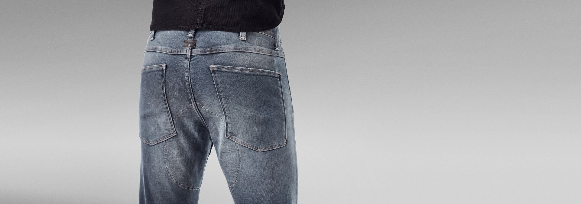 spectrum ga zo door Grens 5620 3D Zip Knee Skinny Jeans | Dark blue | G-Star RAW®