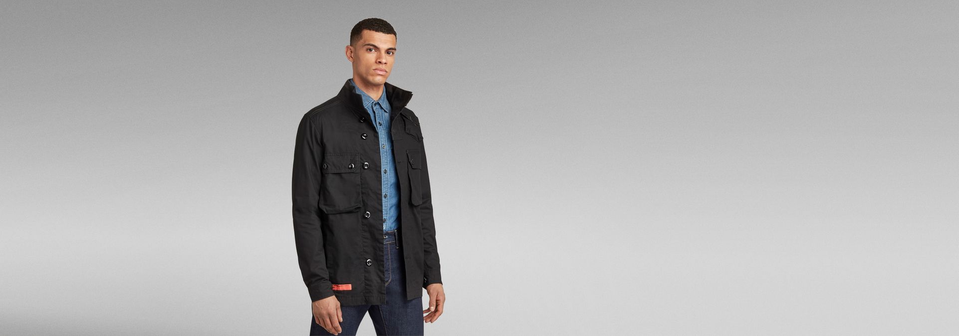 utility straight overshirt