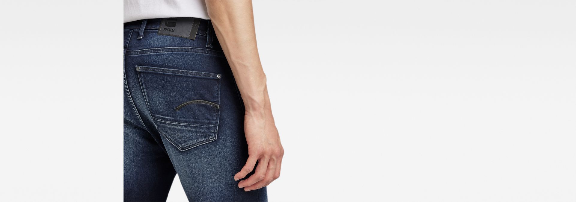 g star raw revend skinny jeans blue