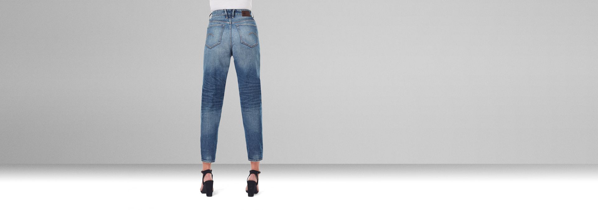 Ontdek Zo veel Richtlijnen Janeh Ultra High Mom Ankle Jeans | Medium blue | G-Star RAW®