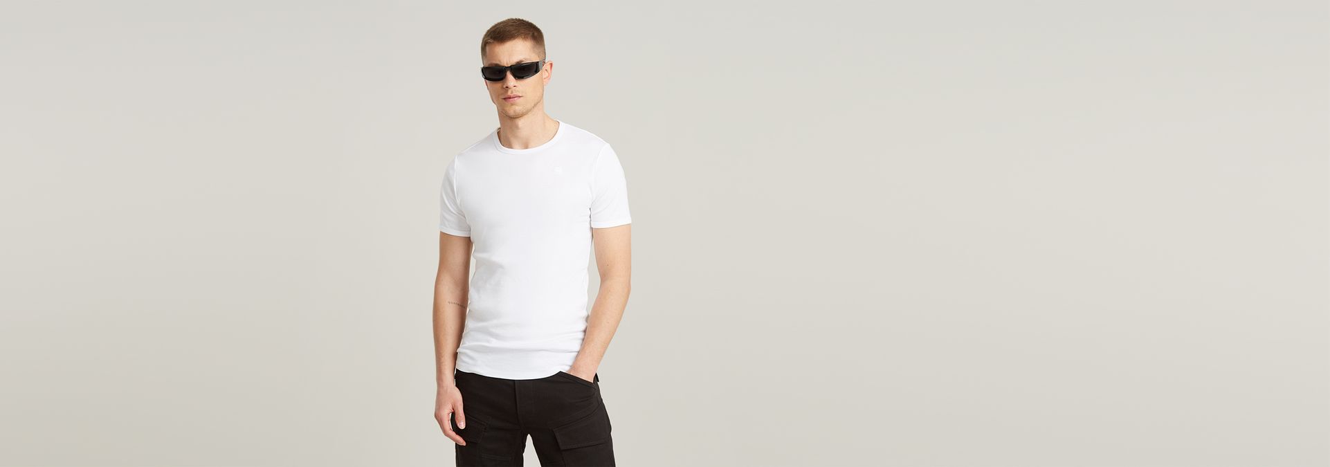 Basic T-Shirt 2-Pack | White | G-Star RAW® SG