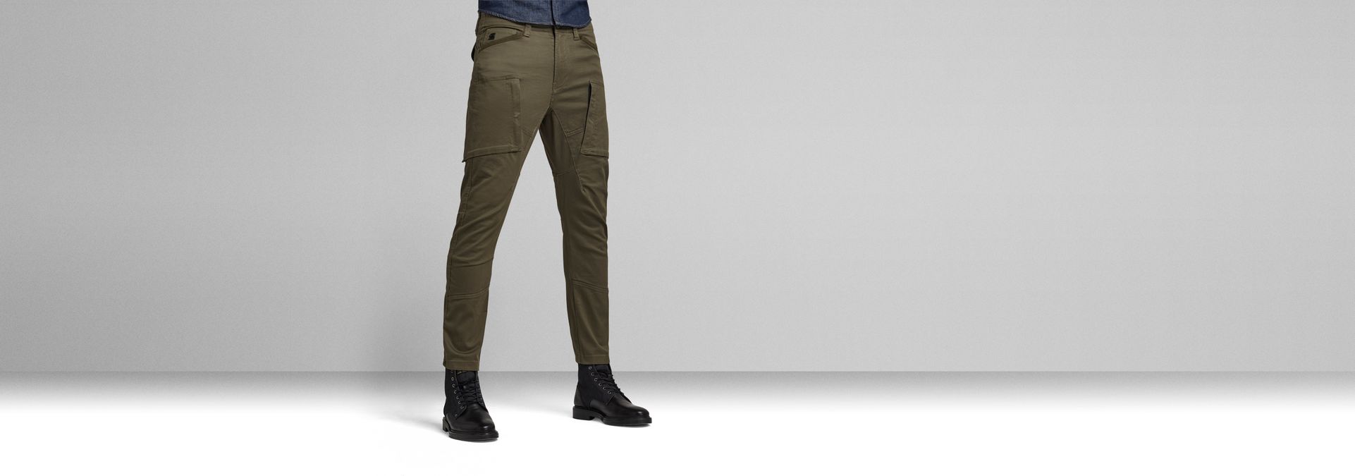 Zip Pocket 3D Skinny Cargo Pants | Green | G-Star RAW®