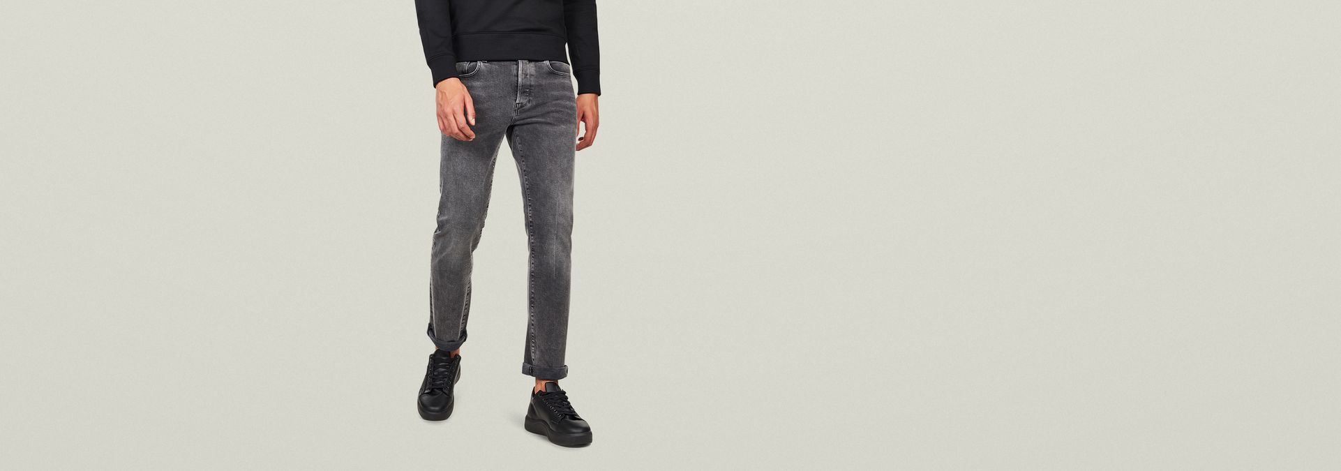 3301 Regular Straight Jeans | Grey | G-Star RAW®