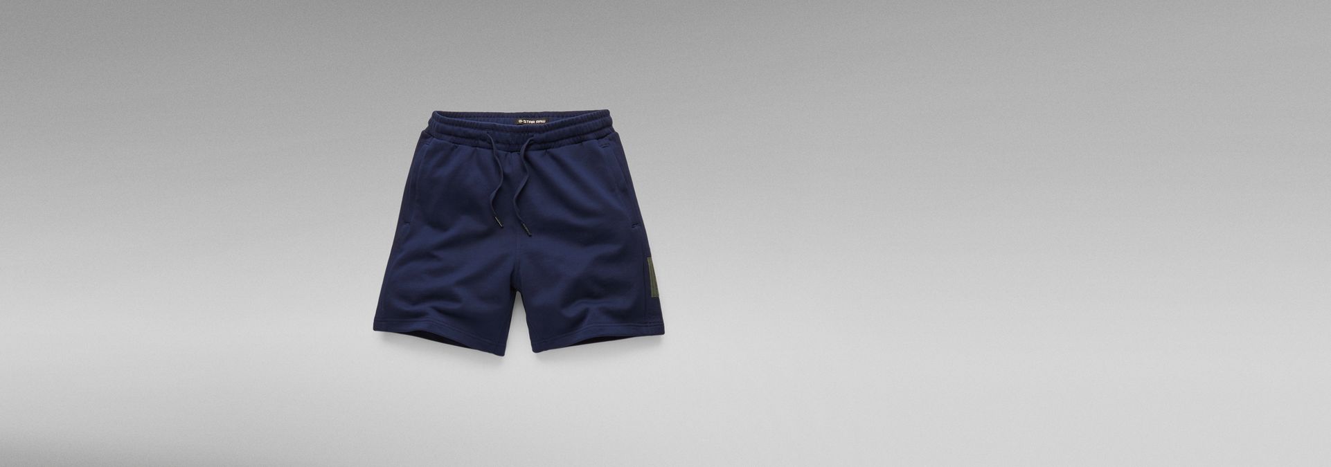 Stitch Panel Sweat Shorts | Dark blue | G-Star RAW®