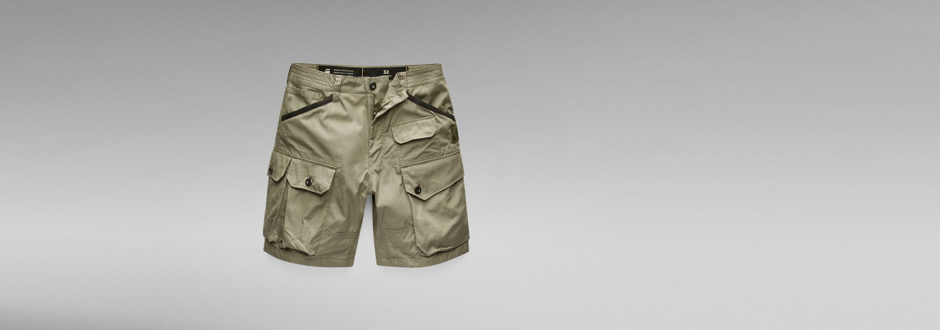 Jungle Cargo Shorts | Green | G-Star RAW®