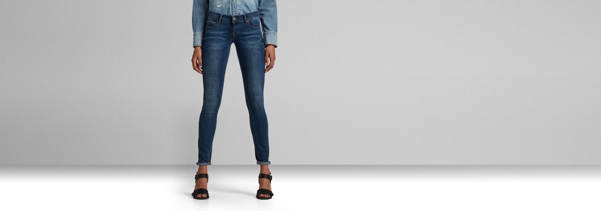 G-STAR RAW Women's 3301 Low Waist Skinny Jeans 