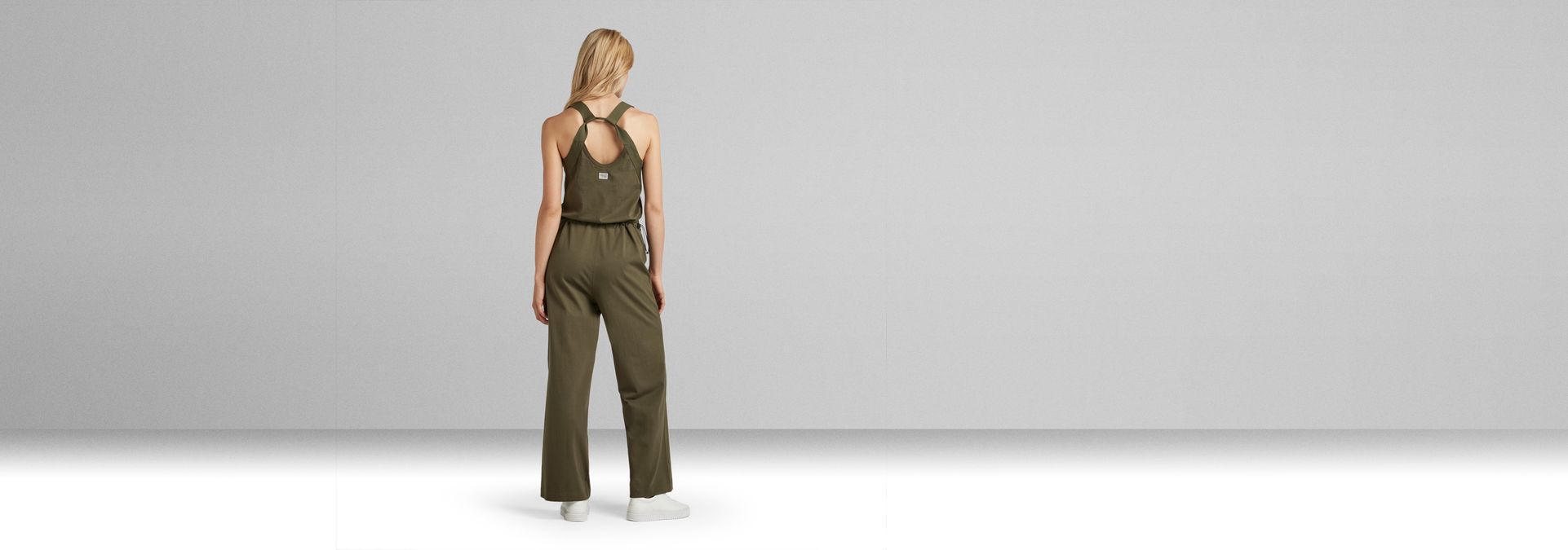 Adjustable Tank Jumpsuit Green GStar RAW®