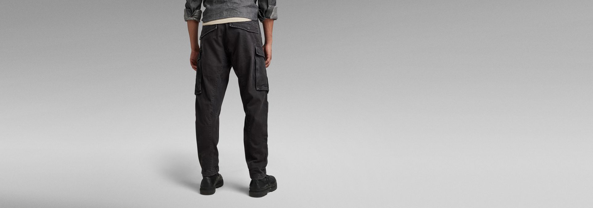 Rovic Zip 3D Regular Tapered Pants | Black | G-Star RAW®