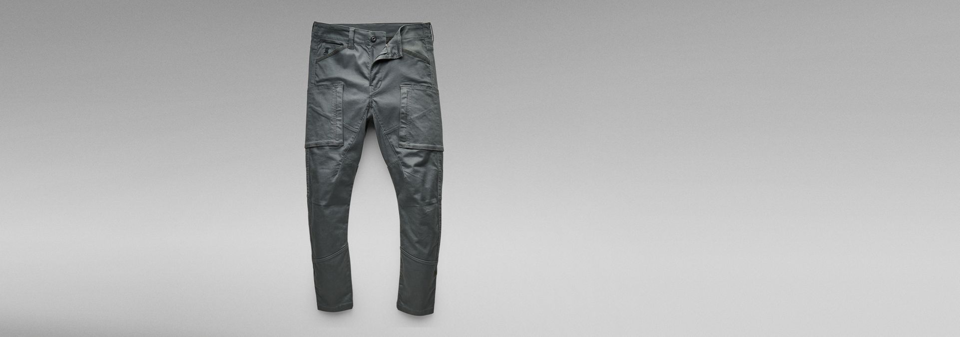 Zip Pocket 3D Skinny Cargo Pants | Grey | G-Star RAW®