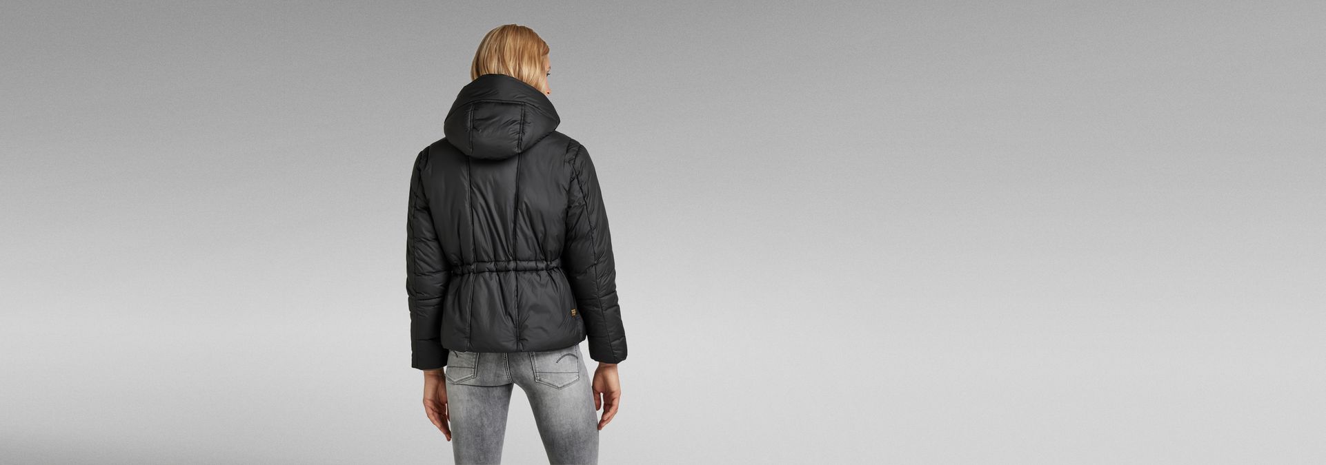 G-Star RAW G-whistler Short Padded Jacket in Grey Womens Clothing Jackets Casual jackets 