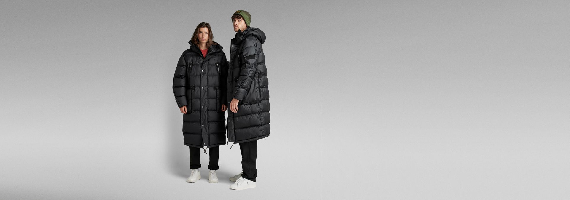 extra long puffer jacket