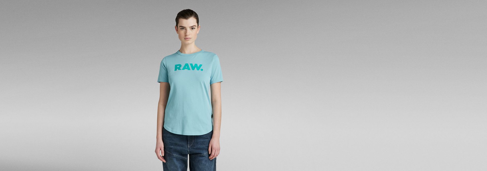 US Black | | RAW® G-Star Slim T-Shirt RAW.