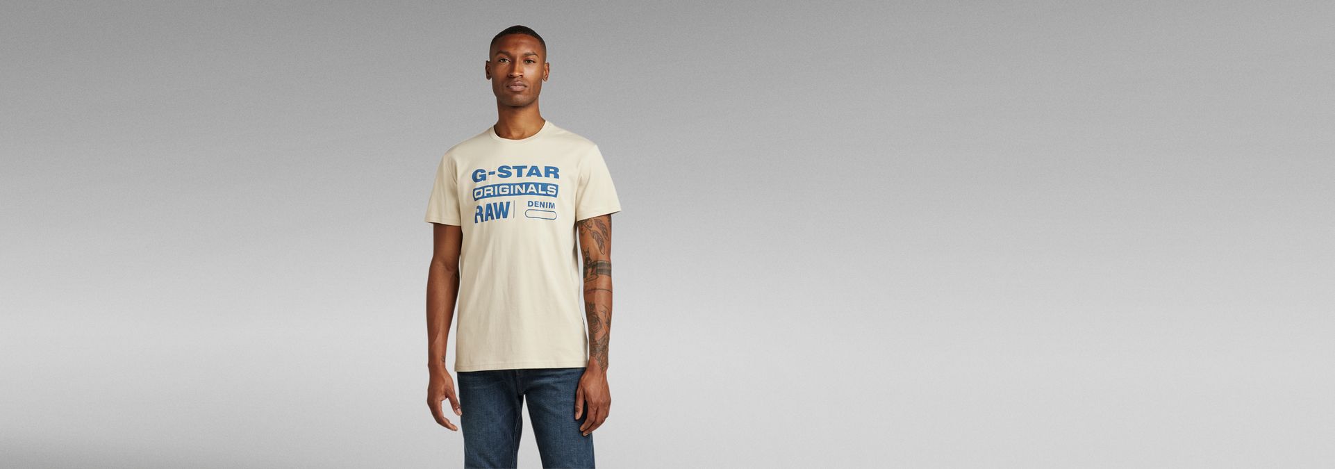 G-Star Compact Patriot Blue Tee – Era Clothing Store