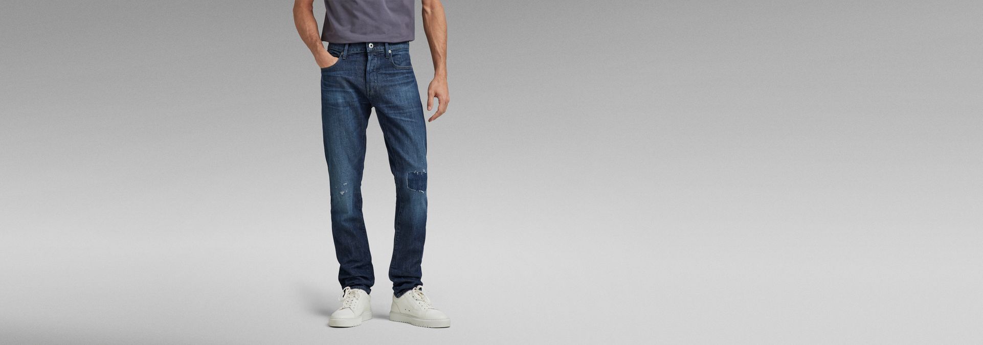HERREN Jeans Basisch Rabatt 96 % Grau Levi's Straight jeans 