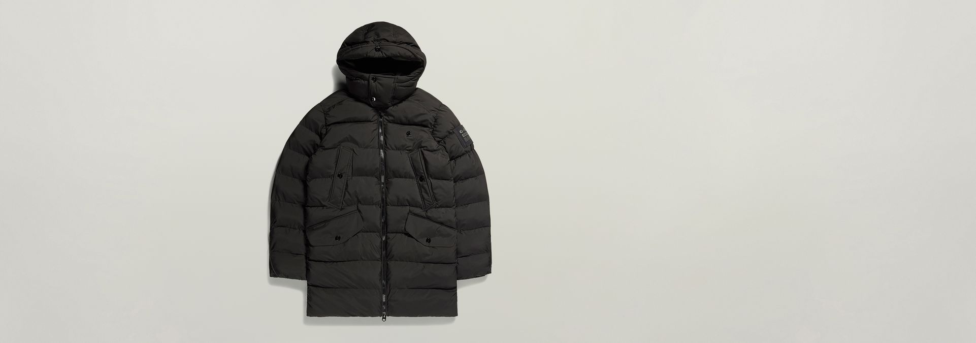 G-STAR RAW Damen G-Whistler Parka - Extra Long Gefüttert