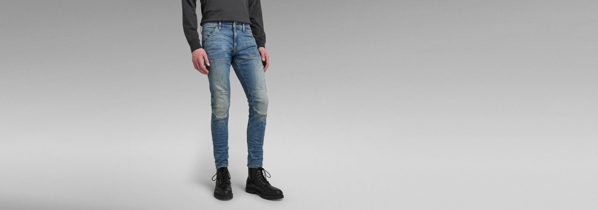 5620 3D Skinny Jeans | Grey | G-Star RAW® US