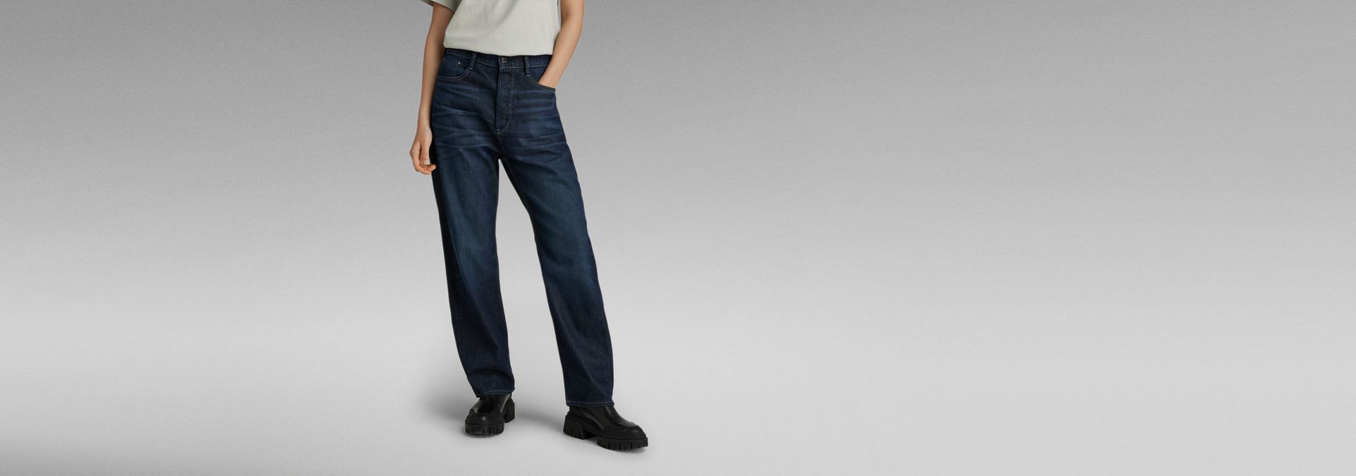 G-star RAW Vêtements Pantalons & Jeans Pantalons Pantalons larges Jean Unisex Type 89 Loose 