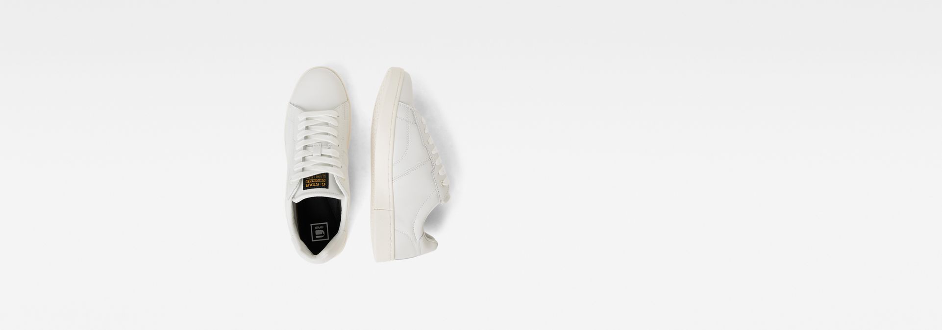 Cadet Leather Sneakers | ホワイト | G-Star RAW®