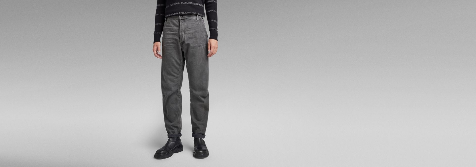Grip 3D Relaxed Tapered Jeans | | G-Star Grey US RAW®
