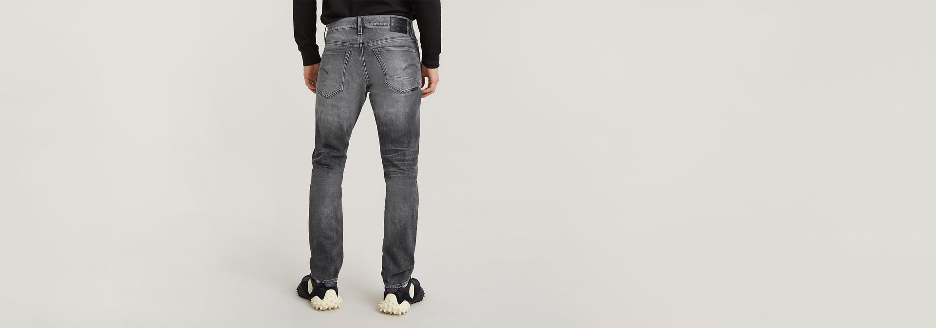 G-Star RAW Denim 3301 Straight Tapered Jeans in het Zwart voor heren Heren Kleding voor voor Jeans voor Tapered jeans Bespaar 48% 