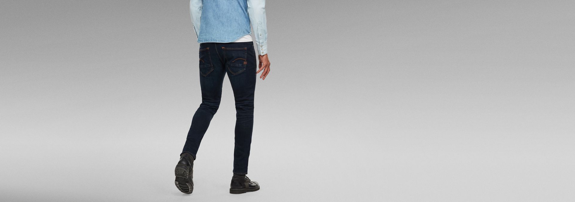 D-Staq 5-pocket Slim Jeans | Dark blue | G-Star RAW®