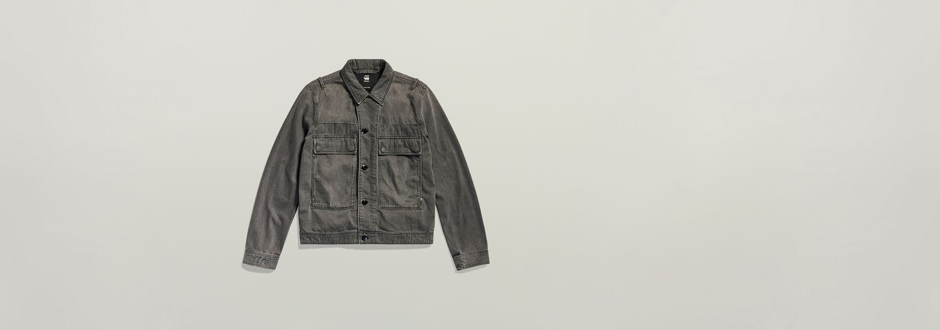 Unisex Utility Flap Pocket Jacket Grey GStar RAW®
