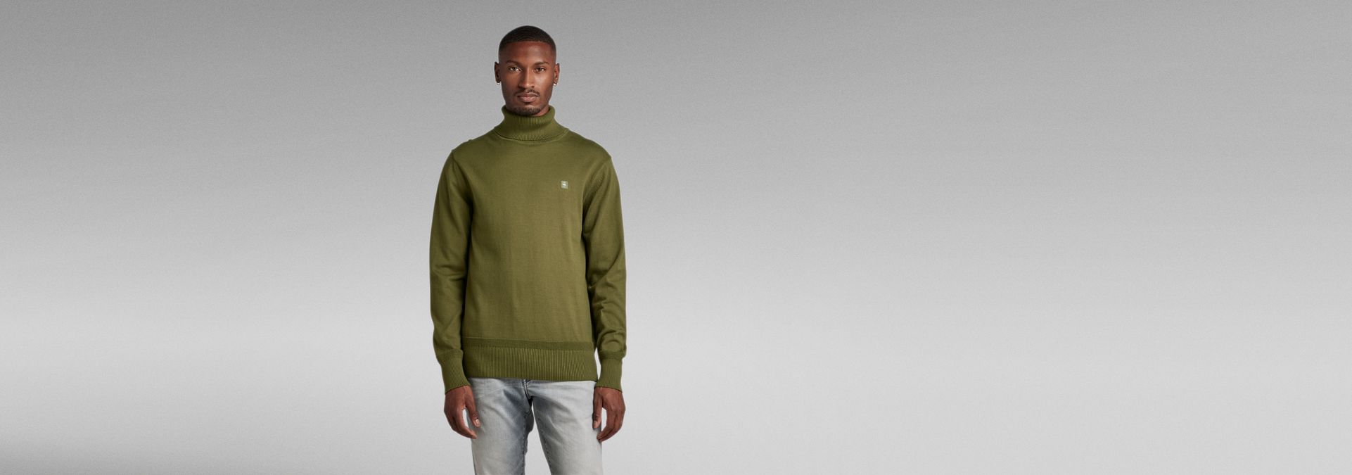 G star new arrivals core turtle knit