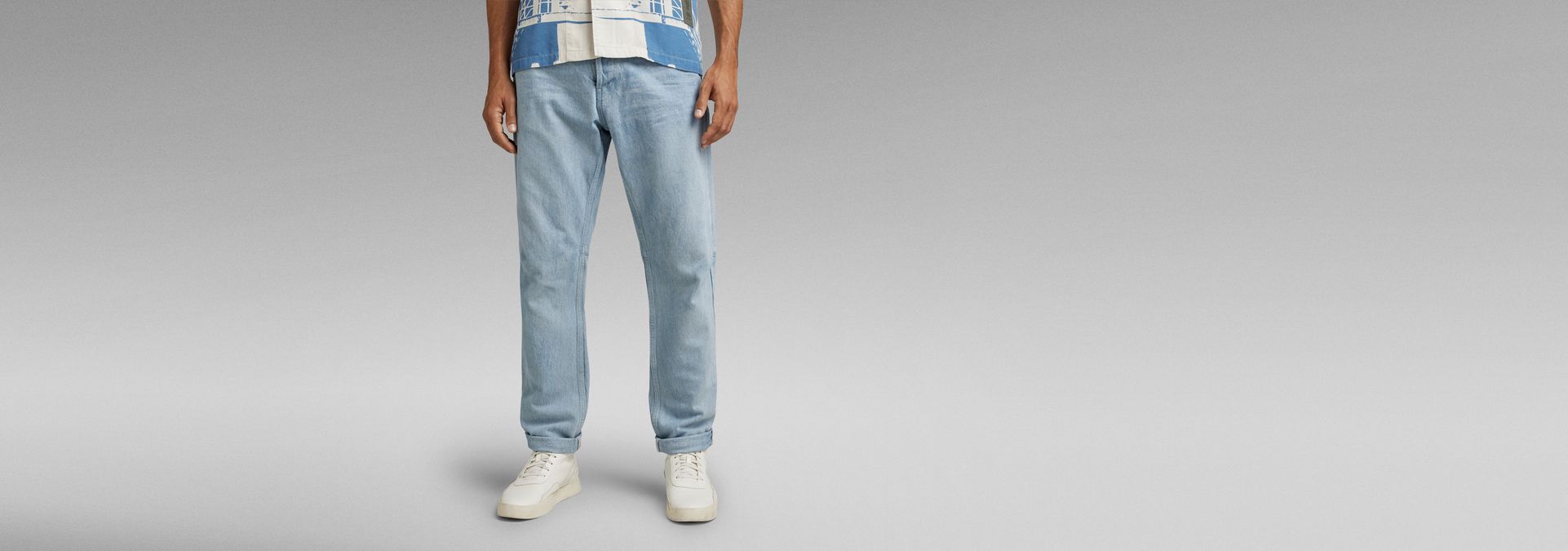 | RAW® Light G-Star Grip Jeans Tapered Relaxed blue 3D | US