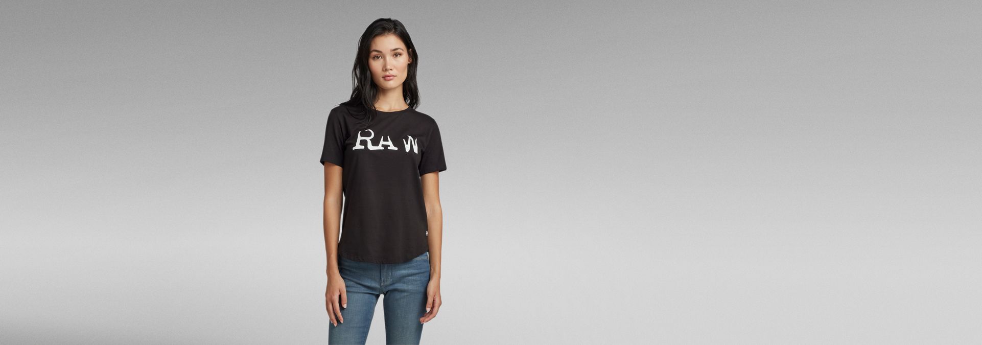 Raw Optic | Slim G-Star T-Shirt Black ZA RAW® 