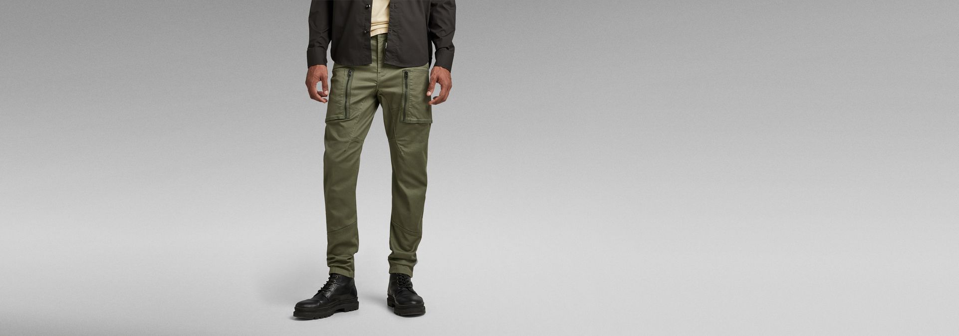 Zip Pocket 3D Skinny Cargo Pants | Green | G-Star RAW® US