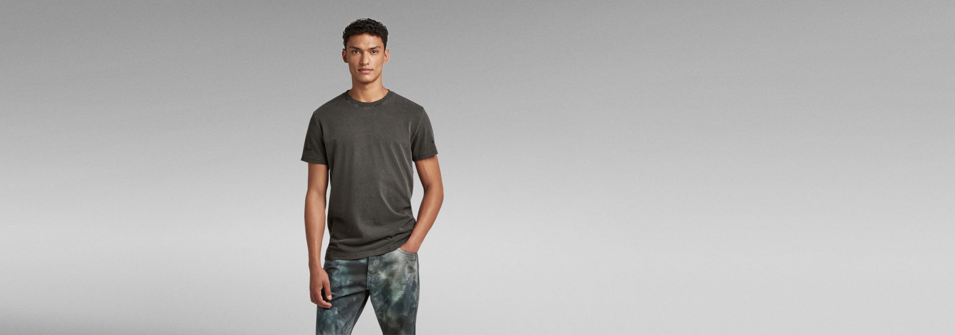 Pigment Dye T-Shirt | Black | G-Star RAW® US