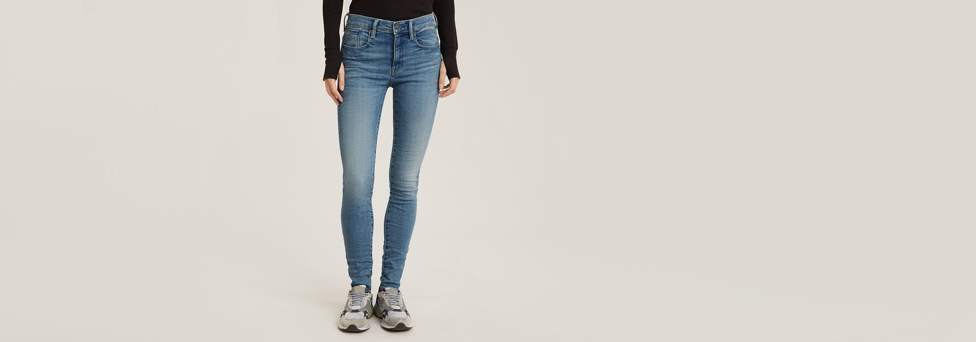 Lhana Skinny Jeans | Light blue | G-Star RAW®