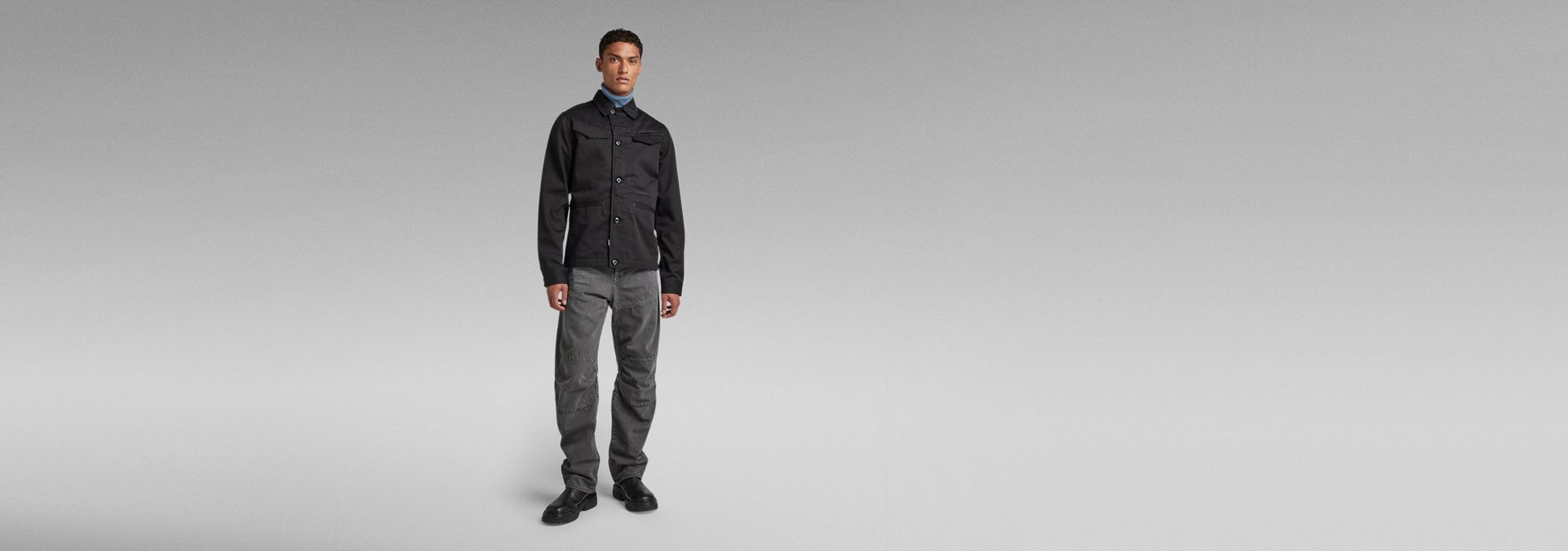 Unisex Field Jacket Overshirt | Black | G-Star RAW®