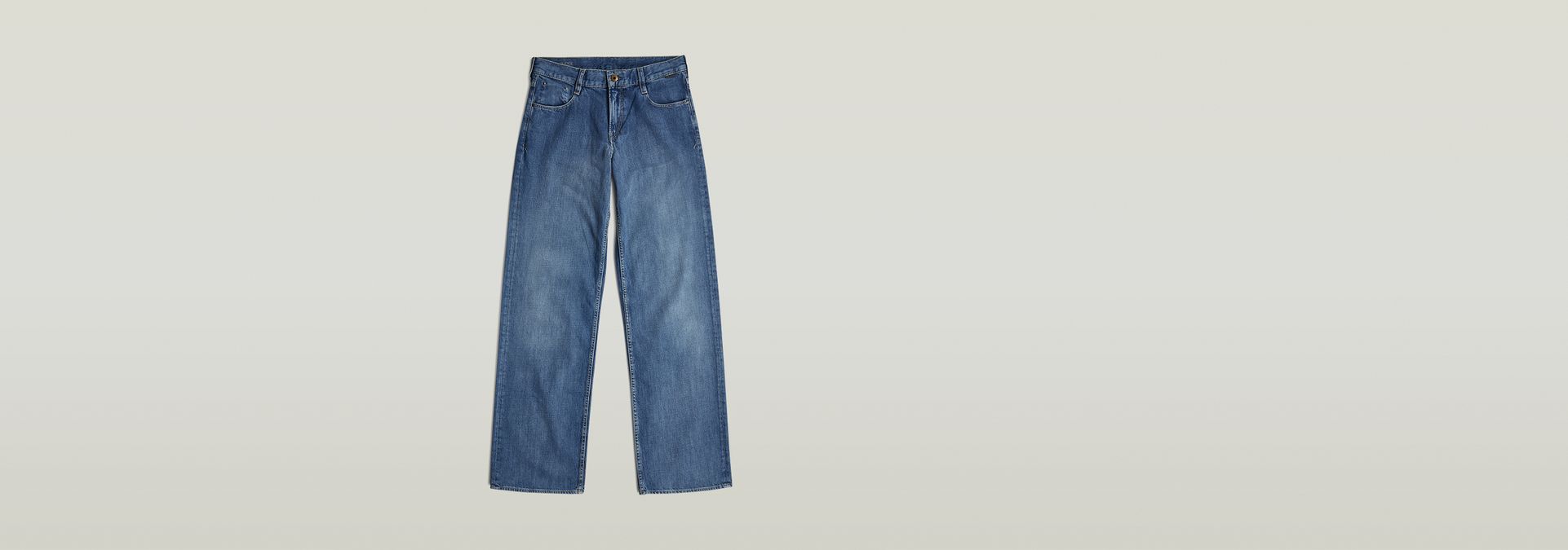 Judee Low Waist Loose Jeans | Medium blue | G-Star RAW®