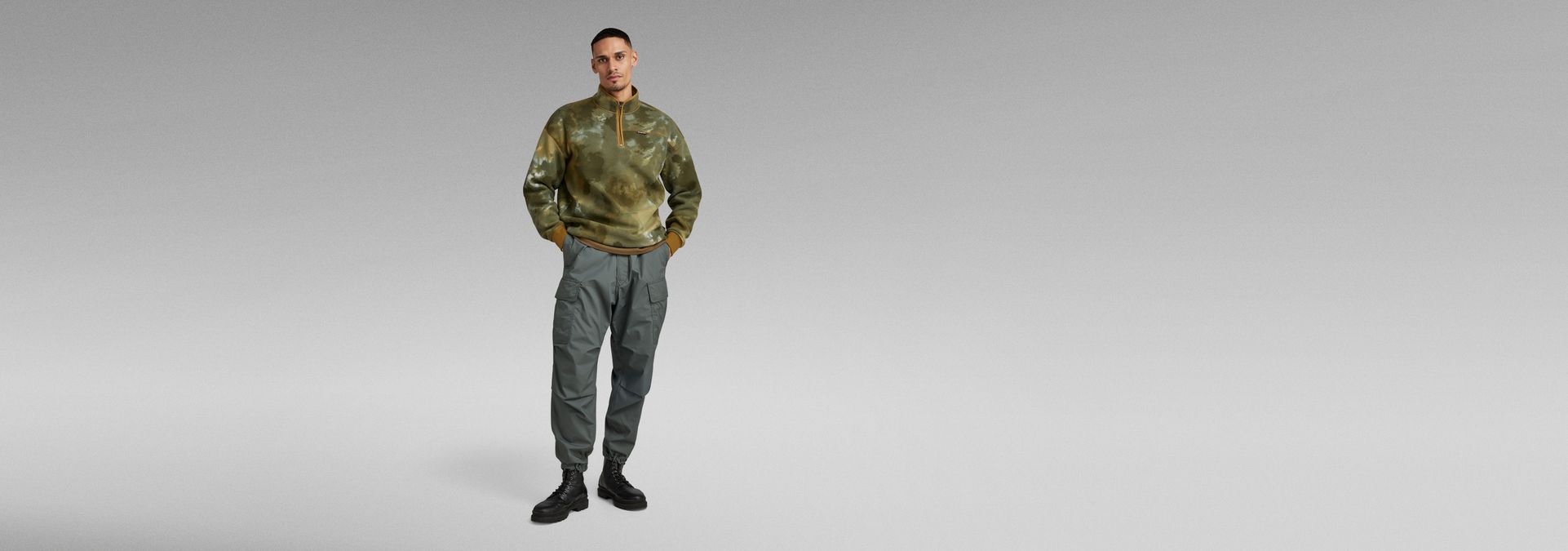 Balloon Cargo Pants Relaxed Tapered | Black | G-Star RAW® US