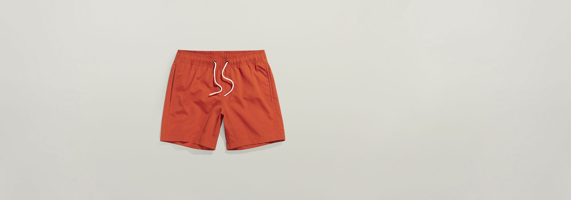 Dirik Solid Swim Shorts Orange G Star RAW US