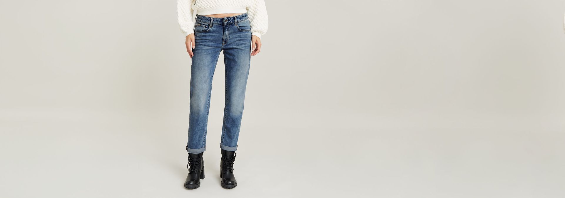 Uitvoerbaar Voorzichtigheid lastig Kate Boyfriend Jeans | Medium blue | G-Star RAW®